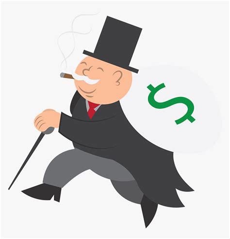 Money Man With Money Bag Guy Running With A Bag Of Money Hd Png