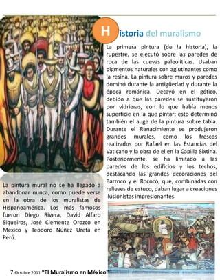 El Muralismo En Mexico PDF