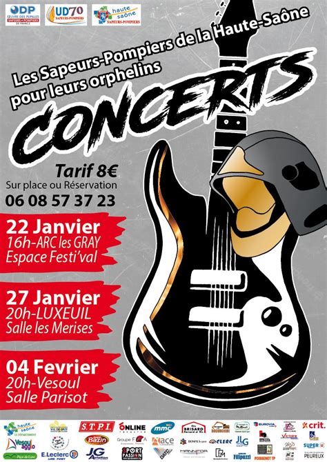 Concerts Les Sapeurs Pompiers De La Haute Sa Ne Pour Leurs Orphelins