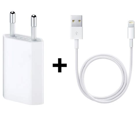 Комплект Зарядное устройство Apple iPhone 5W USB Power Adapter (Блок ...