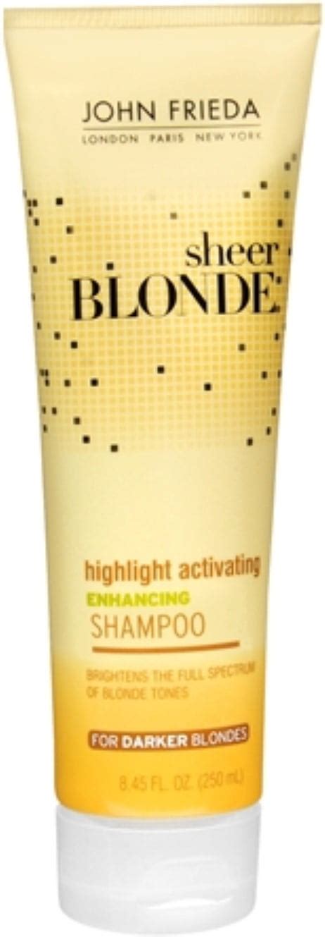 John Frieda Sheer Blonde Highlight Activating Enhancing Shampoo For