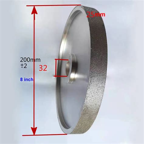 200mm 8 Inch Diamond Grinding Wheel 32 Hole Tungsten Steel Alloy Cutter