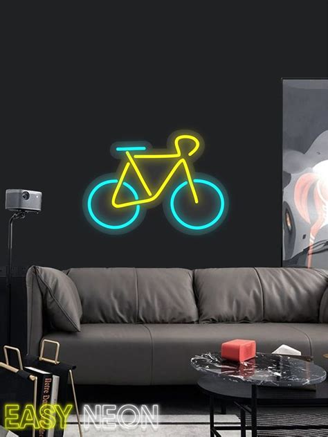 Bike Neon Sign Bike Led Sign Bike Wall Decor Bicycle Neon Sign Bicycle