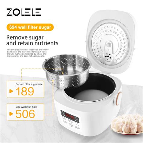 ZOLELE ZB Low Sugar Rice Cooker Smart Hot Pot Rice Cooker L Multi Rice Cooker Electric