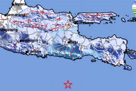 Daftar 10 Wilayah Yang Ikut Rasakan Guncangan Gempa 51 Sr Malang