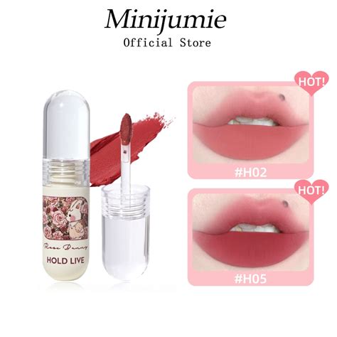 Son kem lì Minijumie Hold live Dạng Lỏng Màu nude Hình Thỏ Xinh Xắn Shopee Việt Nam