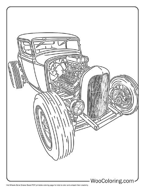 Hot Wheels Coloring Pages Free Pdf To Print Woo Coloring