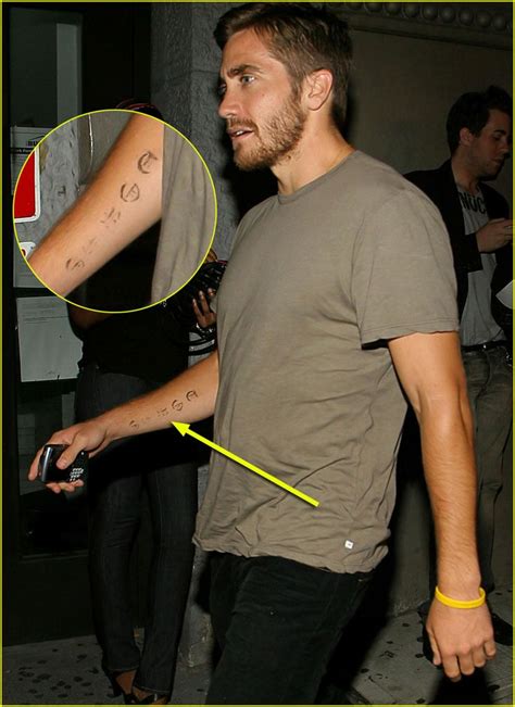 Jake Gyllenhaal's Tattoos And Their Meanings - cherriescarbs