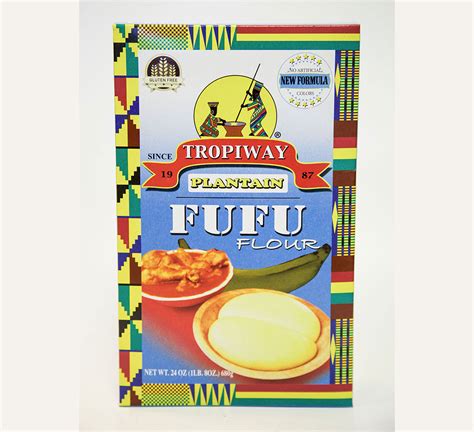 Tropiway Plantain Fufu Flour 680g De Chosen African Market