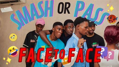 Smash Or Pass Face To Face 1èr Édition Version Congo Brazzaville