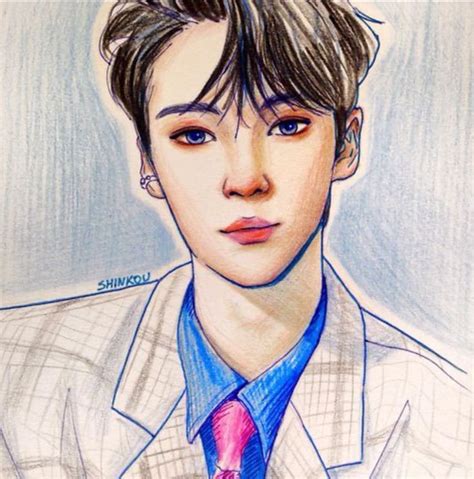 Ateez Ateezfanart Yunhofanart Yunhosketch Ateezyunho Yunho