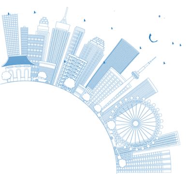 Tianjin Skyline PNG Transparent Images Free Download | Vector Files | Pngtree