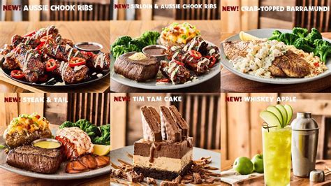 Outback Steakhouse Dessert Menu