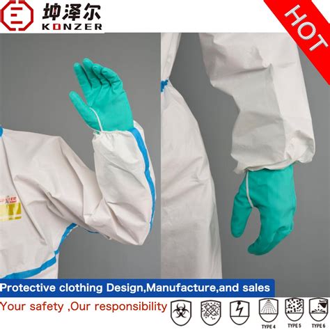 PP Coated With PE Film Microporous Safety Disposable Protective