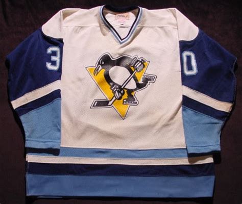 1979-80 Pittsburgh Penguins Home (White) Set 1 Game Worn Jerseys ...