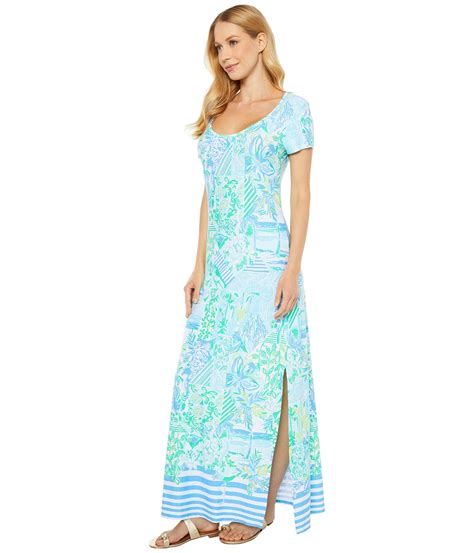 Lilly Pulitzer Synthetic Wynne Maxi Dress In Blue Save 5 Lyst