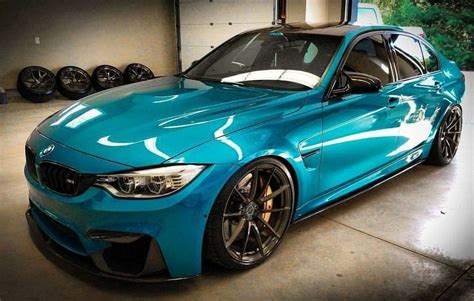 Bmw F80 M3 Turquoise Turquoise Car Cool Sports Cars Bmw