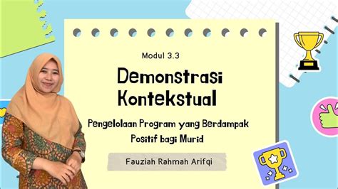 Demonstrasi Kontekstual Modul 3 3 YouTube