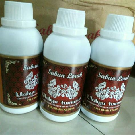 Jual Sabun Lerak Cair Cuci Batik Batik Cleaner Lintas Batik Shopee