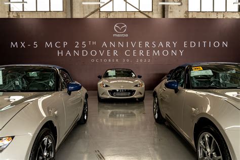 Mazda Turns Over First Batch Of Miata Club Philippines 25th Anniversary