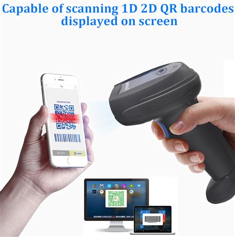 Bluetooth Barcode Scanner Mini Barcode Reader Lenvii Barcode Reader