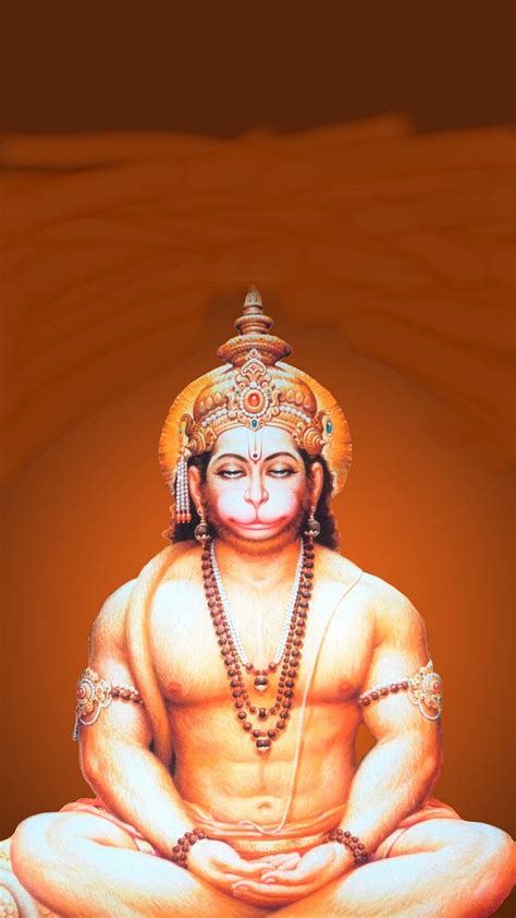 Maruti Bajrangbali God Hanuman Medatation Power Hd Phone