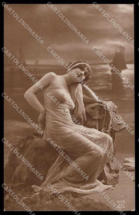 French Risque Nude Woman Am Original Rppc Postcard Zg Topics