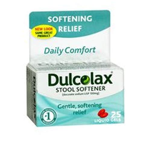 Dulcoease Stool Softener With Hydrosoft Action 25 Liquid Gels Pack Of