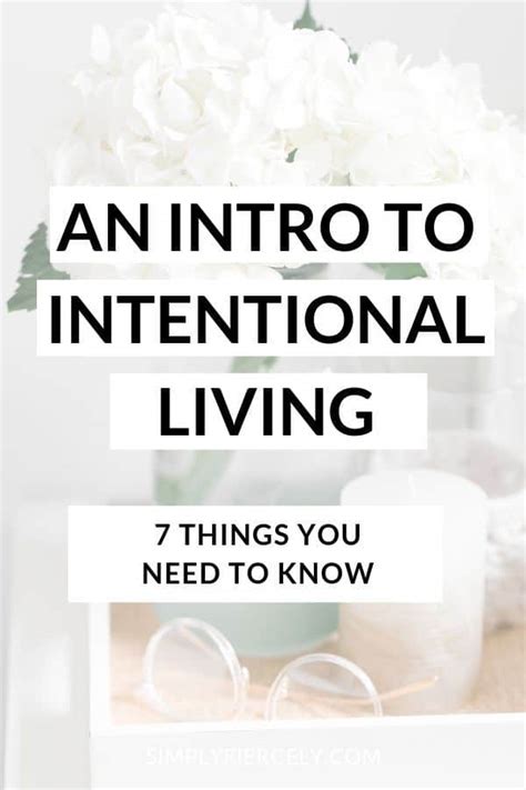 An Intro To Intentional Living How To Stop Living On Autopilot Simply Fiercely