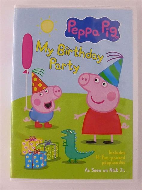 Peppa Pig My Birthday Party Dvd Episodes H