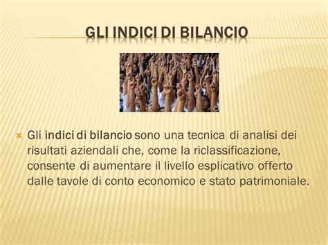 Dott Daniele Giannone Gli Indici Di Bilancio Sono Una Tecnica Di