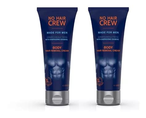 Dos No Hair Crew Body Crema Depilatoria Corporal Para Hombre