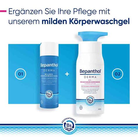 Bepanthol Derma Regenerierende K Rperlotion Nachf Llbeutel X Ml