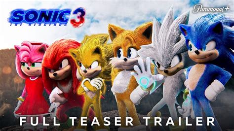 “Sonic 3 The Hedgehog” — Full Teaser Trailer (2024) Paramount Pictures ...