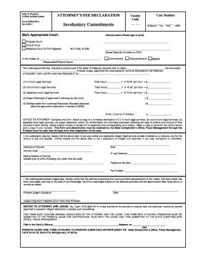 Alabama Involuntary Commitment Forms Complete With Ease AirSlate SignNow