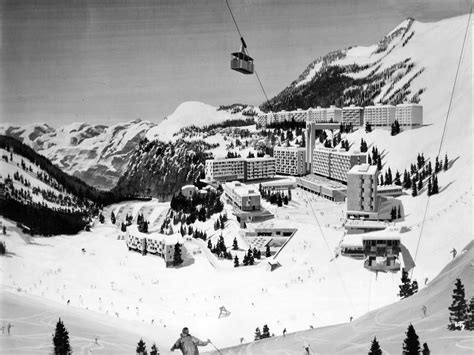 Rediscovering Flaine The Brutalist Ski Resort By Marcel Breuer