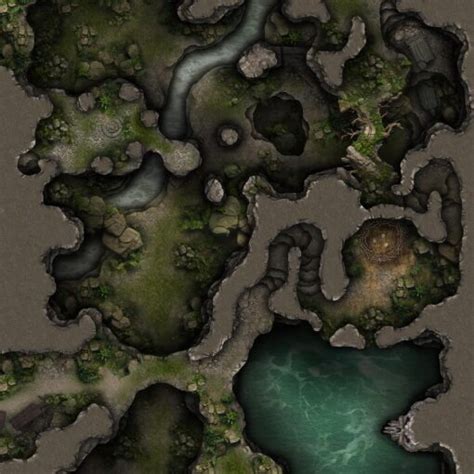 Free Forest Ttrpg Battlemaps Seafoot Games