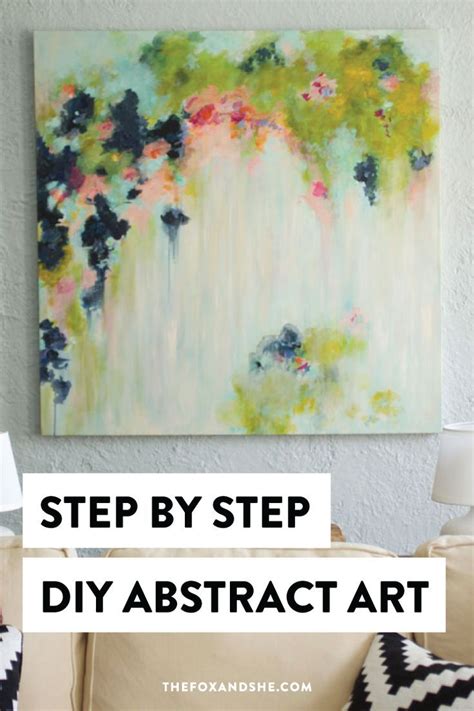 DIY Abstract Art - Colorful Acrylic Painting Tutorial