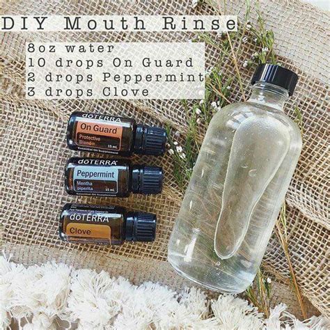 Mouth Wash Essential Oils Diy Perfume Essential Oil Scents Diy