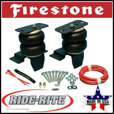 Firestone Ride Rite Rear Air Helper Spring Kit For 2007 2021 Toyota Tundra Ebay