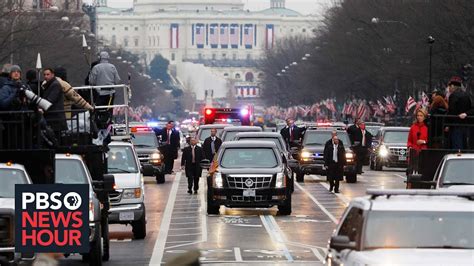 Watch President Donald Trump S Motorcade Heads To White House Youtube