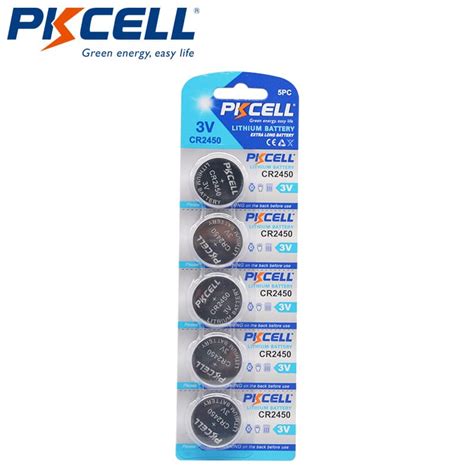 Cr2450 Batteries Supplier PKCELL Battery