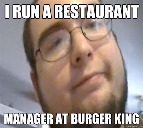 Restaurant Manager Memes