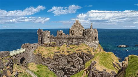 Dunluce castle by robcsiforce on DeviantArt