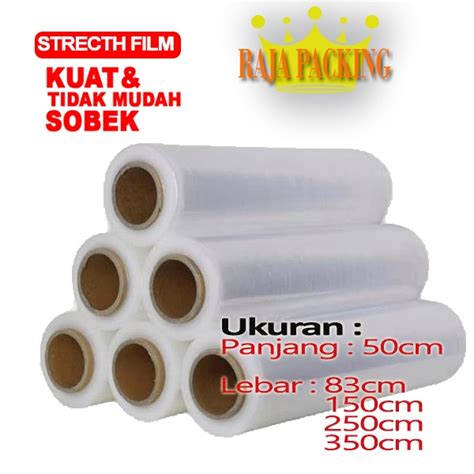 Jual Plastik Wrapping Stretch Film 50cm 50 X 83 50 X 150 50 X