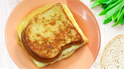 Egg Omelette Toast Easy Quick Breakfast Bread Omelette Recipe YouTube