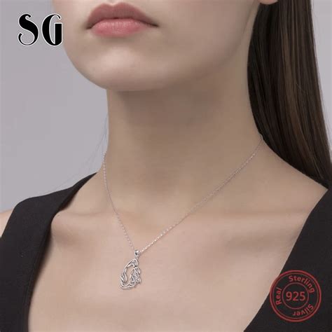 Sg Sterling Silver Zvierat Penguin Kvetina N Hrdeln K S Mama A