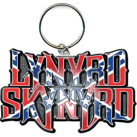 Μπρελόκ Lynyrd Skynyrd Flag Logo μεταλλικό Rock N Shop Ηφαίστου 36 Μοναστηράκι