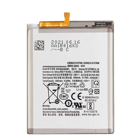 Battery For Samsung Galaxy A32 5G - EB-BA426ABY - 2021 | Shop Today ...