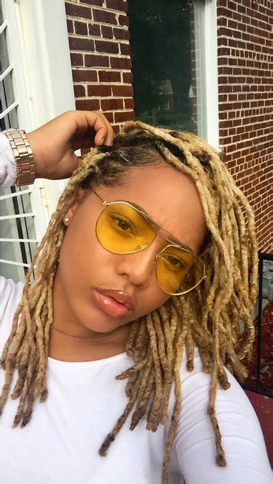 Check Out Simonelovee Natural Hair Styles Blonde Dreadlocks Locs